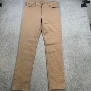 Banana Republic Traveler Slim Fit Khaki Chinos Men Size 33x33 Cotton Stretch